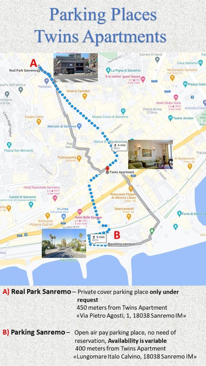 Twins Apartments Sanremo Ngoại thất bức ảnh